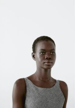 Massimo Dutti FLUID SLEEVELESS - Day Dress - Grey -Massimo Dutti Shop 2ed17bc80efb4a76b1319db5a01eac1b