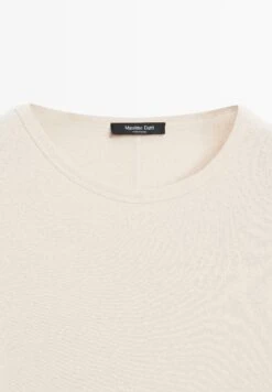 Massimo Dutti FADED CREW NECK - Basic T-shirt - Stone 20 Massimo Dutti FADED CREW NECK - Basic T-shirt - Stone -Massimo Dutti Shop 2edc1e0b7d824d16b7a7efb108d689e9
