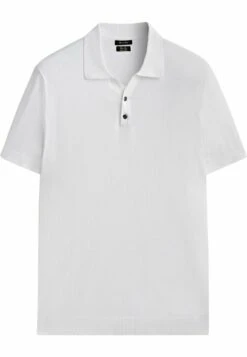 Massimo Dutti With V-Neck And Buttons - Polo Shirt - White -Massimo Dutti Shop 2f43b94f5e93409f8f7d313efbc77db7