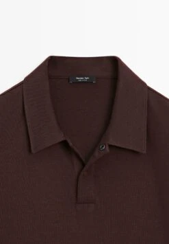 Massimo Dutti SHORT SLEEVE POLO NECK - Polo Shirt - Bordeaux 21 Massimo Dutti SHORT SLEEVE POLO NECK - Polo Shirt - Bordeaux -Massimo Dutti Shop 2f79e6bc42904334a6bcbede55c20e0a