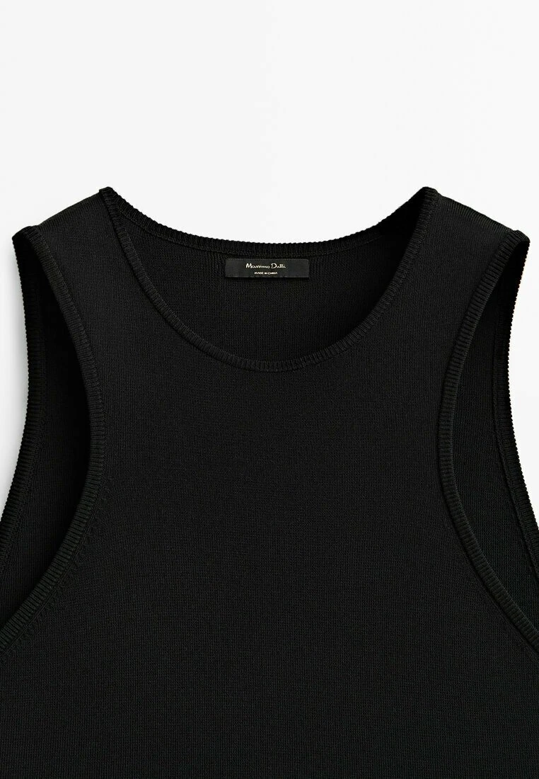 Massimo Dutti Sleeveless- Top - Black 16 Massimo Dutti Sleeveless- Top - Black - Image 14