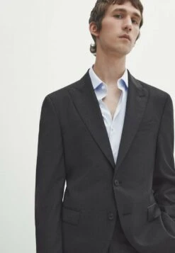 Massimo Dutti Blazer Jacket - Dark Grey 15 Massimo Dutti Blazer Jacket - Dark Grey -Massimo Dutti Shop 2fbbbf118b1e4f629d6eac2723fe1bbc