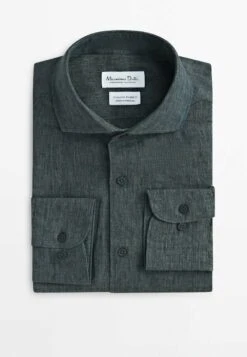 Massimo Dutti Faded - Shirt - Mottled Green -Massimo Dutti Shop 2fc7fa3d13af4e5dbf95b7830109d97f