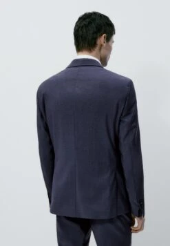 Massimo Dutti Fil À Fil - Suit Jacket - Blue -Massimo Dutti Shop 2ff8503e5c90432b8068ff480162692b