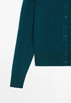 Massimo Dutti BUTTONED WITH CREW NECK - Cardigan - Dark Blue -Massimo Dutti Shop 2ffab8e6267540679602ef8a40178644