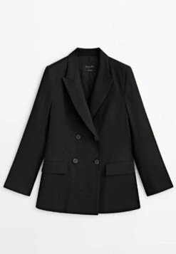 Massimo Dutti Blazer - Black -Massimo Dutti Shop 300bb3a3f94c4714ad850cf763dd1309