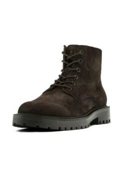 Massimo Dutti OILED SPLIT - Lace-up Ankle Boots - Dark Brown -Massimo Dutti Shop 300bbae214db4c5b84d660891417b8eb