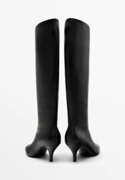 Massimo Dutti STILETTO HEEL - Boots - Black -Massimo Dutti Shop 3022f0ac5abe4d80bd083571c4e4b5c9