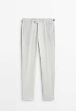 Massimo Dutti Smart In A Bi-Stretch - Chinos - White 23 Massimo Dutti Smart In A Bi-Stretch - Chinos - White -Massimo Dutti Shop 3030abf2292248849fcd45bdec0287b5