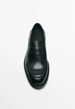 Massimo Dutti Penny Loafers - Slip-Ons - Black -Massimo Dutti Shop 307c178488d2483883e11cc779577597