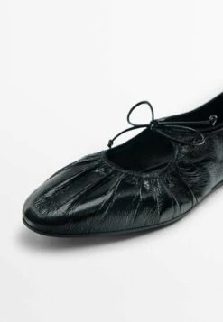 Massimo Dutti Tied Flats - Ballet Pumps - Black 14 Massimo Dutti Tied Flats - Ballet Pumps - Black -Massimo Dutti Shop 309407f8e2184a0990d4186b808ef864