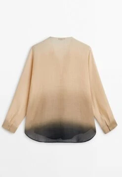 Massimo Dutti Ombré - Blouse - Mottled Beige -Massimo Dutti Shop 30ae9d470f8f45ef89948a631d6db5ba