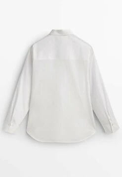 Massimo Dutti With Pockets - Button-Down Blouse - White 18 Massimo Dutti With Pockets - Button-Down Blouse - White -Massimo Dutti Shop 30b6ae1589bb4a8f8ad7dab32fdde1f9