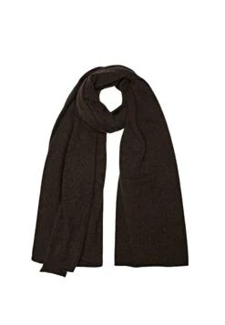 Massimo Dutti Scarf - Mottled Dark Brown