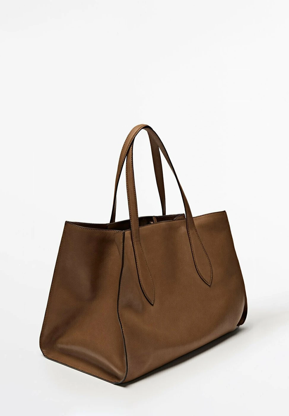 Massimo Dutti Handbag - Light Brown 6 Massimo Dutti Handbag - Light Brown - Image 4
