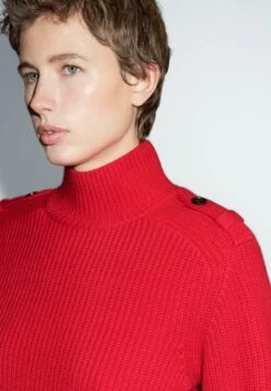 Massimo Dutti HIGH NECK WITH SHOULDER DETAIL - Jumper - Red -Massimo Dutti Shop 30d0946c94624fd483d4623e310f185d