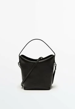 Massimo Dutti Box - Handbag - Black -Massimo Dutti Shop 313003399f2a47af83e0203c25cdd183