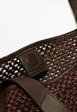 Massimo Dutti With Details- Tote Bag - Brown -Massimo Dutti Shop 31588ce0b28241728f54f025b7eb419d