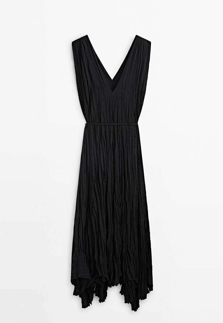 Massimo Dutti Pleated Wrap - Day Dress 4 Massimo Dutti Pleated Wrap - Day Dress - Image 2