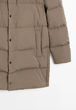 Massimo Dutti Down Coat - Khaki -Massimo Dutti Shop 318be974c4f945ea950849aa48daf98e
