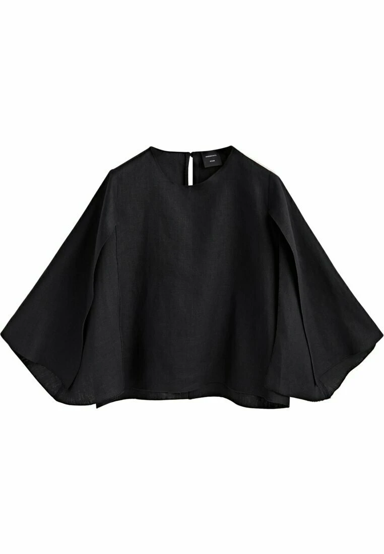 Massimo Dutti Studio With Opening At The Sleeve - Blouse - Black 7 Massimo Dutti Studio With Opening At The Sleeve - Blouse - Black - Image 5