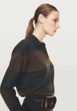 Massimo Dutti SWEATER WITH POCKET DETAIL - Jumper - Dark Grey -Massimo Dutti Shop 31ee5fed87d643ff8fd56622f13b2ff2