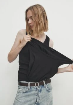 Massimo Dutti SleevelessBlend - Top - Black -Massimo Dutti Shop 3236c057f53a4cf6981963269a4fbb94