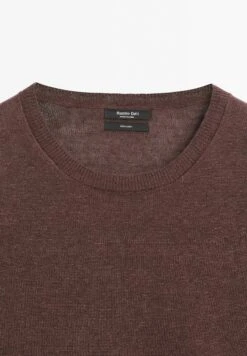 Massimo Dutti CREW NECK - Jumper - Mottled Bordeaux 18 Massimo Dutti CREW NECK - Jumper - Mottled Bordeaux -Massimo Dutti Shop 323706e401a542518d536855d76945a7