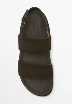Massimo Dutti SPLIT - Sandals - Dark Brown -Massimo Dutti Shop 329891a16d27449eb763f139b6a38f22
