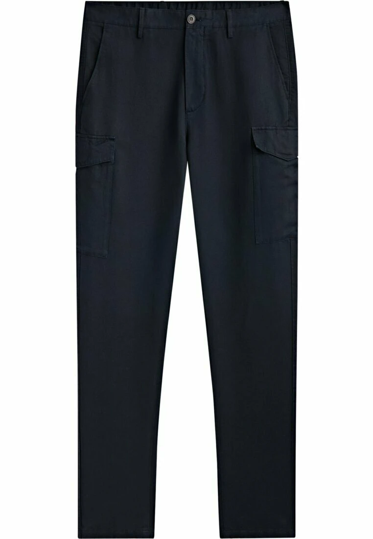 Massimo Dutti Cargo Trousers - Mottled Blue 7 Massimo Dutti Cargo Trousers - Mottled Blue - Image 5