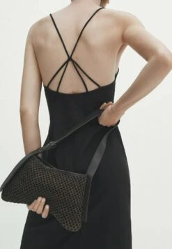 Massimo Dutti Details- Handbag - Brown