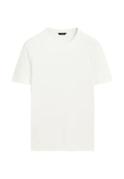 Massimo Dutti SHORT SLEEVE WITH CREW NECK - Basic T-shirt - Beige -Massimo Dutti Shop 33122d40c123468e978f73ec26e61c9b