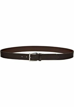 Massimo Dutti Embossed- Belt Business - Brown