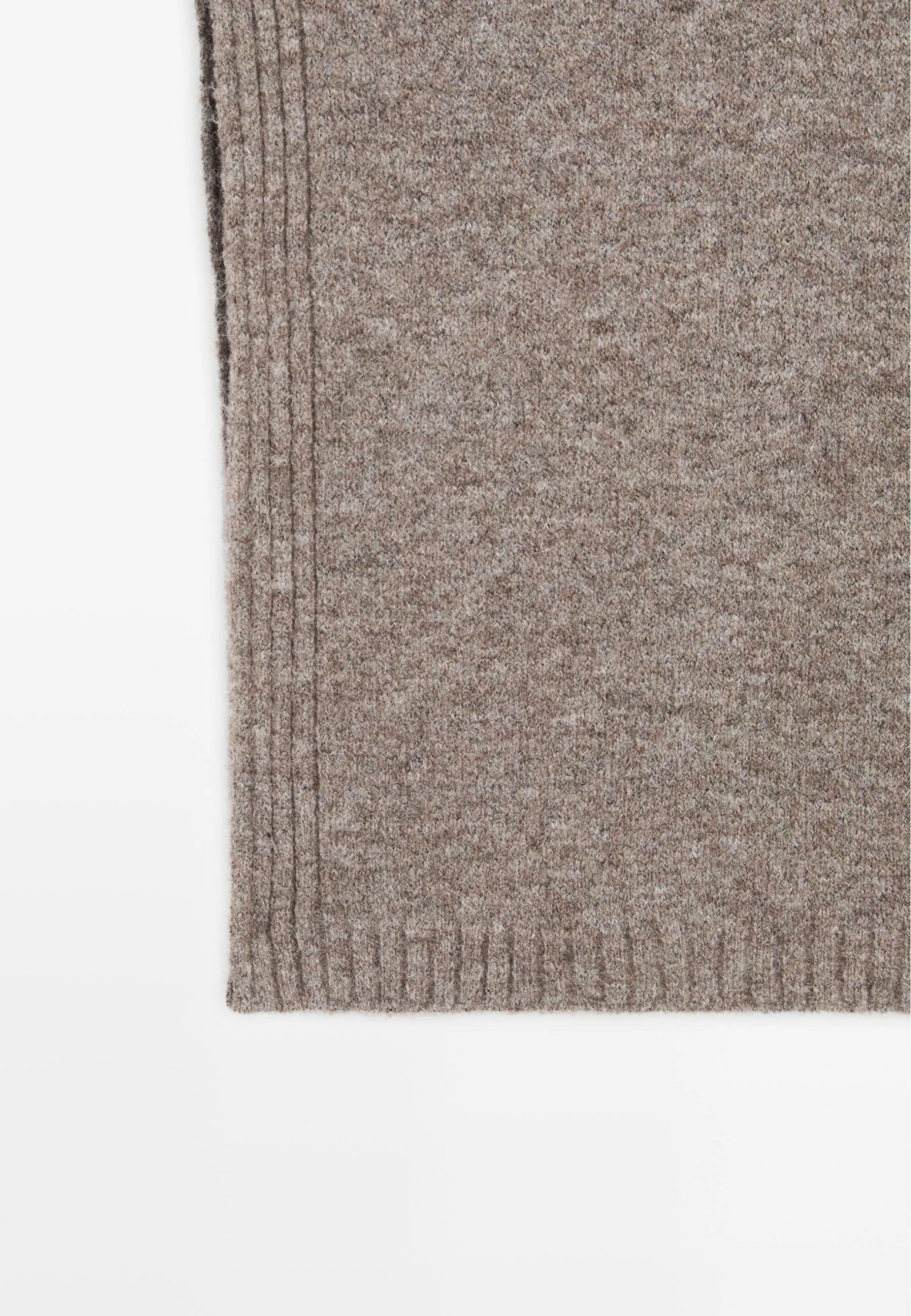 Massimo Dutti SLEEVELESS HIGH NECK SWEATER - Jumper - Beige 7 Massimo Dutti SLEEVELESS HIGH NECK SWEATER - Jumper - Beige - Image 5