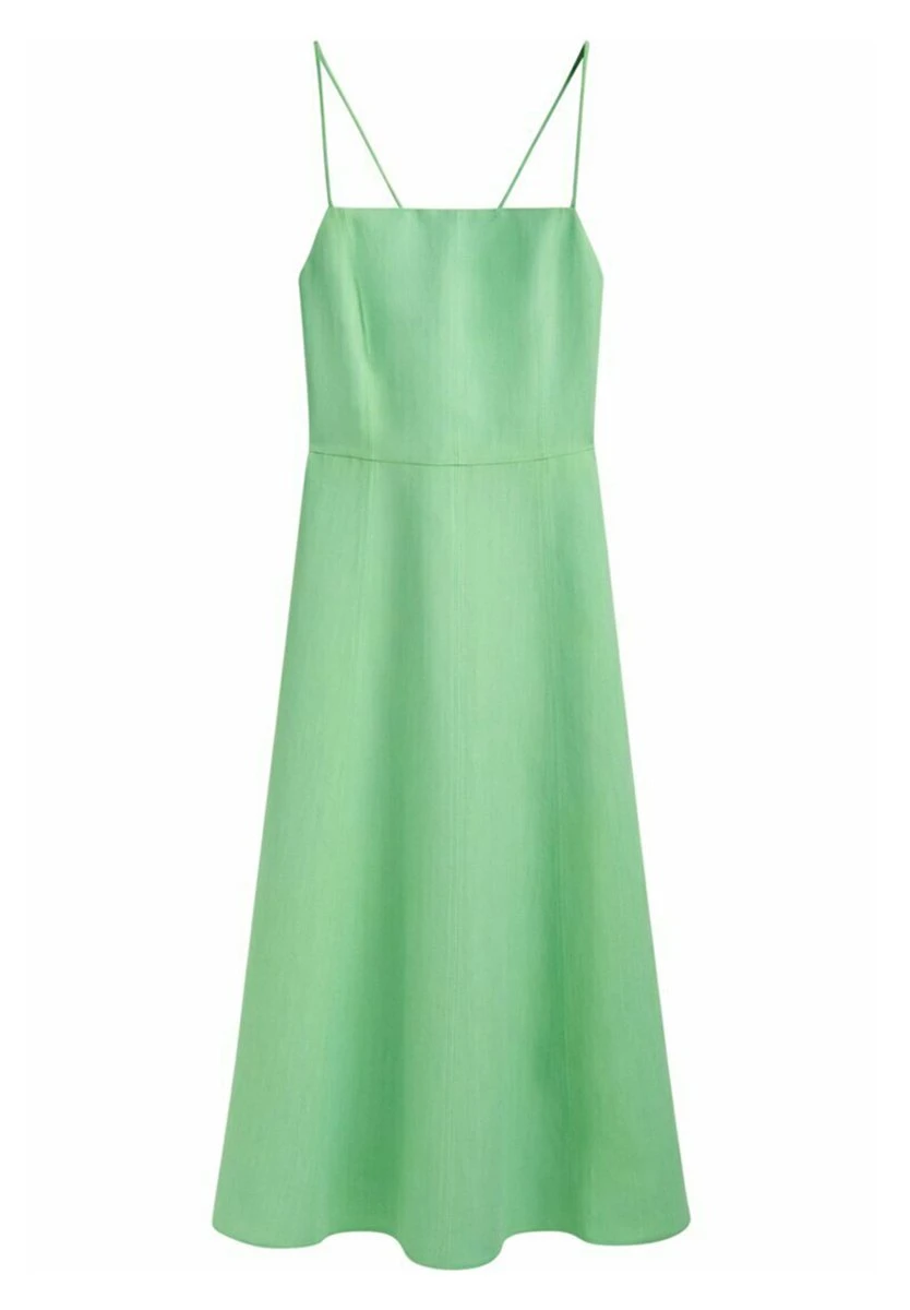 Massimo Dutti Strappy Midi With Seam Detail - Day Dress 7 Massimo Dutti Strappy Midi With Seam Detail - Day Dress - Image 5