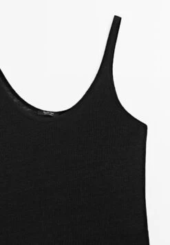 Massimo Dutti STRAPPY CREW NECK - Top - Black -Massimo Dutti Shop 3348a651d0944a3f865a84d2b0ae5a79