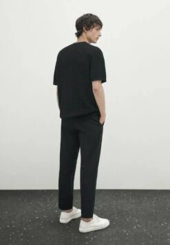 Massimo Dutti Crochet With Short Sleeves- Basic T-Shirt - Black 15 Massimo Dutti Crochet With Short Sleeves- Basic T-Shirt - Black -Massimo Dutti Shop 33d3b22714944eb88e44867d01ca8911