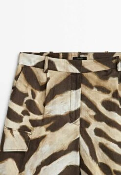 Massimo Dutti Bermuda With Animal Print - Shorts - Brown 20 Massimo Dutti Bermuda With Animal Print - Shorts - Brown -Massimo Dutti Shop 33e57c46cf4542258ce9c6163c1b3329