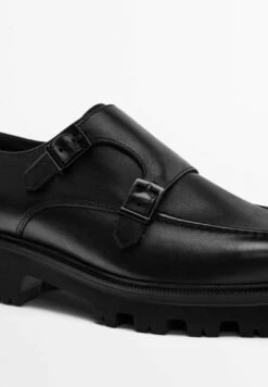 Massimo Dutti Monk- Smart Slip-Ons - Black -Massimo Dutti Shop 3411f63192754783a9bf027eb5c771d2