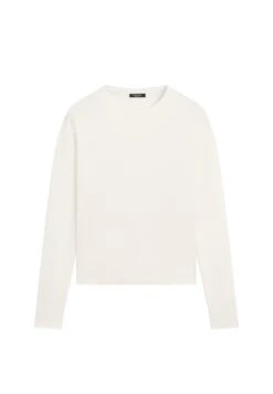 Massimo Dutti LONG SLEEVES WITH CREW NECK - Jumper - Beige -Massimo Dutti Shop 34538b1d5ef04363b08d0beffd1ee91a