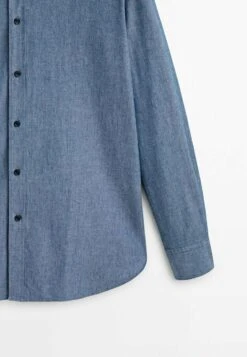 Massimo Dutti Chambray- Shirt - Blue Denim 20 Massimo Dutti Chambray- Shirt - Blue Denim -Massimo Dutti Shop 3478b3879b0442a99a27a8de25ec1b50