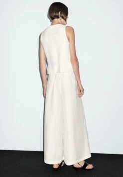 Massimo Dutti WIDE-LEG VOLUMINOUS - Trousers - White 11 Massimo Dutti WIDE-LEG VOLUMINOUS - Trousers - White -Massimo Dutti Shop 348f5c783a984f3a8bcb45e8f69bf9ec