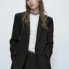 Massimo Dutti Cool- Blazer - Black -Massimo Dutti Shop 3490e18b818f405da4c023ba5b8e40f5
