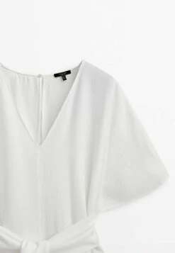 Massimo Dutti With Tie Detail - Jumpsuit -Massimo Dutti Shop 34aaeac5a5f9493a8ce5da58109d060a