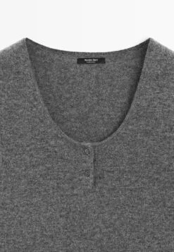 Massimo Dutti WITH BUTTON DETAILS - Top - Grey 21 Massimo Dutti WITH BUTTON DETAILS - Top - Grey -Massimo Dutti Shop 358c2398041048399f600eea27fc2b63