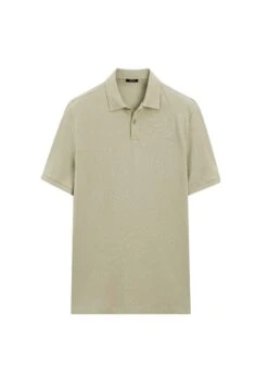 Massimo Dutti MICRO TEXTURED PIQUÉ POLO NECK - Polo Shirt - White -Massimo Dutti Shop 359306dee5704ae4ad13ea66aa5f69eb