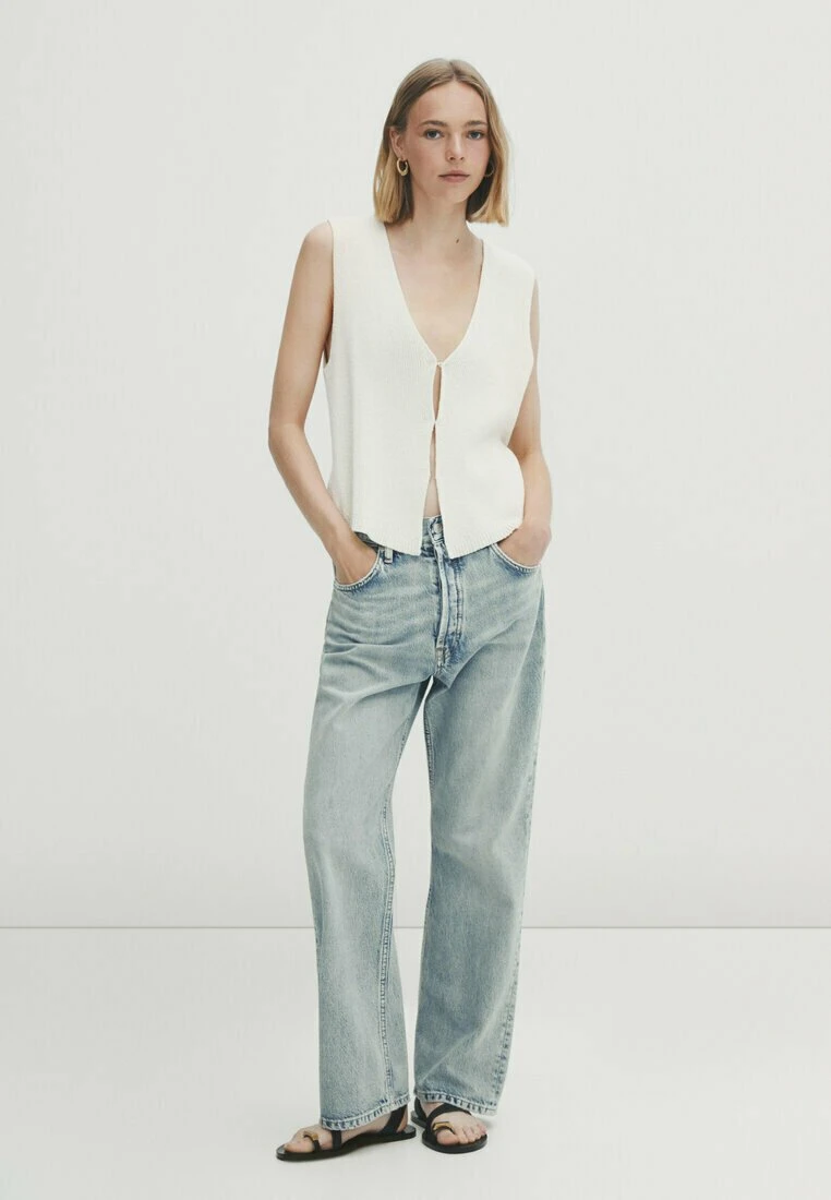 Massimo Dutti High Waist - Straight Leg Jeans 8 Massimo Dutti High Waist - Straight Leg Jeans - Image 6