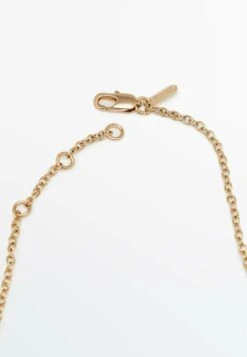 Massimo Dutti Coarse-Textured Choker - Necklace - Gold Coloured -Massimo Dutti Shop 35aacaa63ad842e0a703e0bc9b723f30