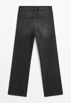 Massimo Dutti HIGH-WAISTED - Straight Leg Jeans - Black 19 Massimo Dutti HIGH-WAISTED - Straight Leg Jeans - Black -Massimo Dutti Shop 35c3e131cef1475cae46486ebcfd6af5