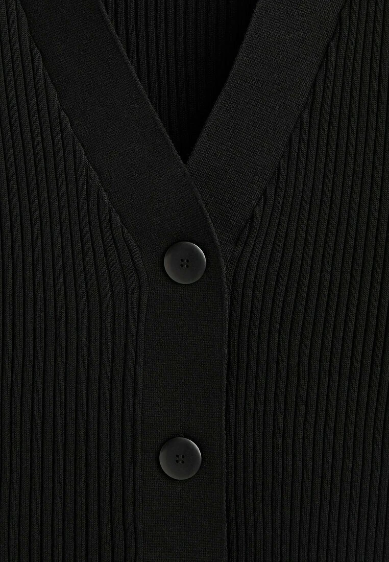 Massimo Dutti And Blend- Cardigan - Mottled Black 10 Massimo Dutti And Blend- Cardigan - Mottled Black - Image 8